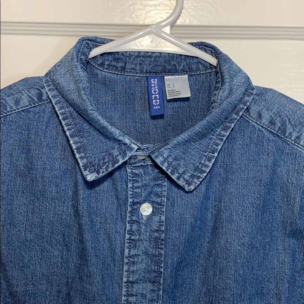 H&M Divided Denim Button Down